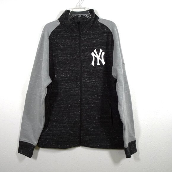 Fanatics New York Yankees Full-Zip Jacket Men's Size XL Gray Fan Apparel - Picture 1 of 7